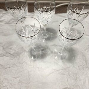 Waterford  Marquis Brookside long stem Crystal Clear Wine Glass Set